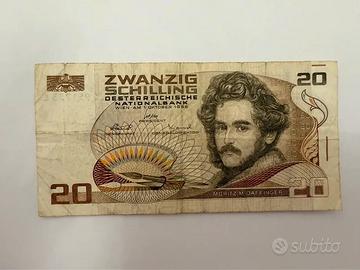 Banconota 20 Scellini Austria (1986)