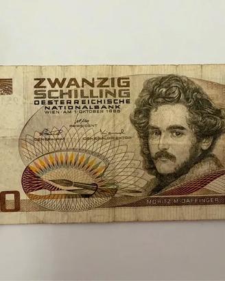 Banconota 20 Scellini Austria (1986)