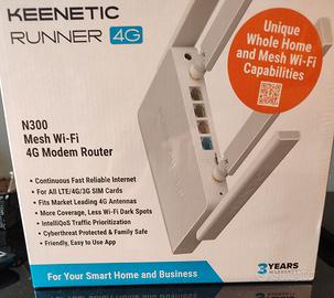 Modem router N300 wifi 4G NUOVO 