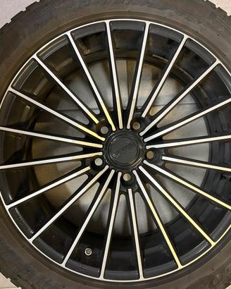 4 Cerchi lega per CH-R gommate invernale