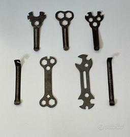 7 Attrezzi per bicicletta d'epoca