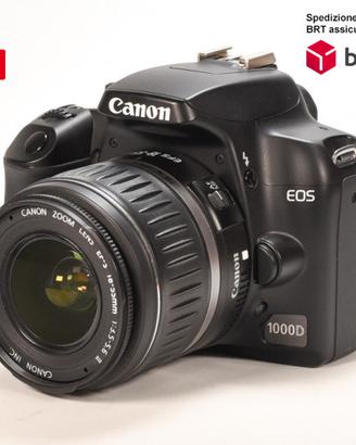 Canon EOS 1000D + Canon EF-S 18/55 IS