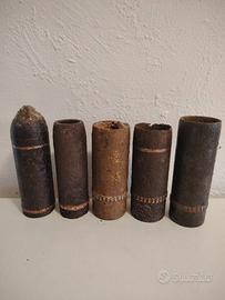 Ww1 Bicchieri Shrapnel lotto.
