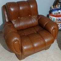 salotto divani in Vera pelle