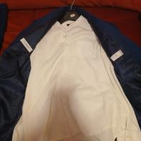 Completo elegante combipel + camicia bianca.