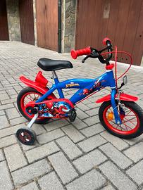 Bicicletta bambino Spiderman
