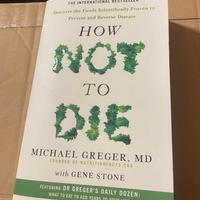 Libro How Not to Die - M. Greger (come nuovo) EN
