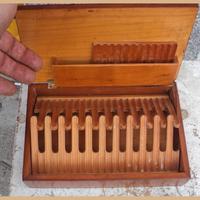 Cassettina di decoro con espositore