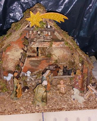 Presepe in legno
