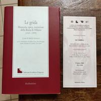 Libro LE GRIDA Narrazione Borsa Di Milano 2005