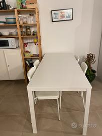 Tavolo IKEA VIHALS bianco 180×74 cm – come nuovo