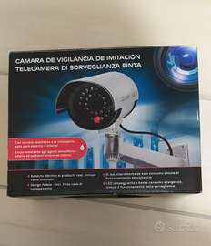 Videocamera Di Sorveglianza Finta (Con Led)