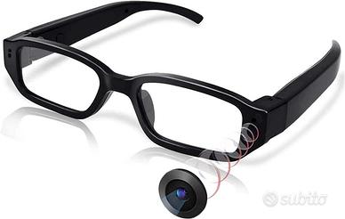 Microtelecamera nascosta in occhiali da vista