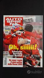 Rivista Autosprint n. 41 del 2003