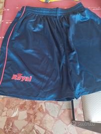 pantaloncini sportivi blu "Royal" tg. L