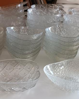 Ciotole in vetro Vintage a forma di Ananas Fragola