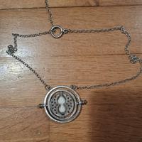 Collana Giratempo Harry Potter color argento