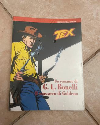 Tex 2 albi (romanzo Il massacro di Goldena) e fume