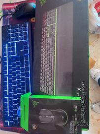 Mouse e tastiera razer