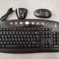 Tastiera + mouse wireless Logitech 