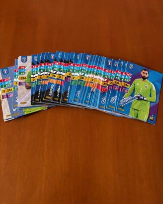 Lotto 75 card Panini Adrenalyn 2024 Esselunga
