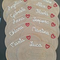 Tovagliette personalizzate