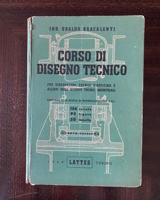Vecchio libro “Corso di disegno tecnico”