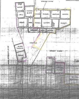 Vendita casa rurale con terreno edificabile