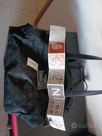 Borsa chanel in tela nera