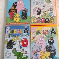 4 DVD cartoni animati serie Barbapapà 