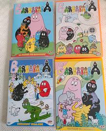 4 DVD cartoni animati serie Barbapapà 