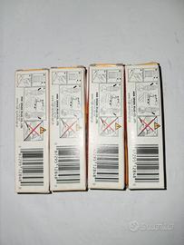 4 CANDELE NGK BKR6EKC (2848) NUOVE A DOPPIA PUNTA