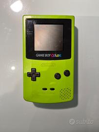 Game boy color verde