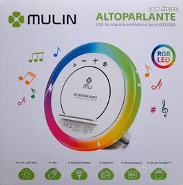 Altoparlante Wireless Speaker Bluetooth LED RGB