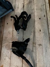 comandi cambio  shimano 3x7