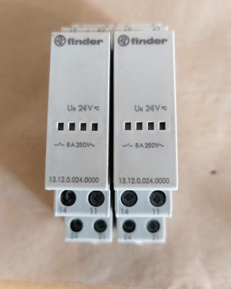 Relè bistabile Finder 24V 8A