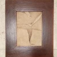 Quadro di Giorgio Milani 1978 Opera di h 23 x 17 c