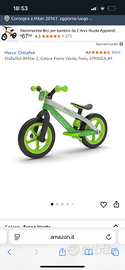 Bici Chillafish BMXie 2, Colore Freno Verde, frein