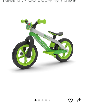 Bici Chillafish BMXie 2, Colore Freno Verde, frein