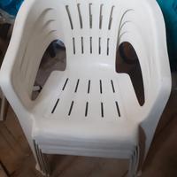 sedia in pvc