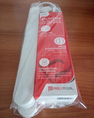 Polypool multipla 5 ingressi CE coppia nuove