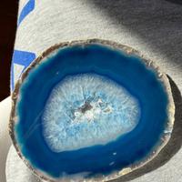 Minerale Fetta di Agata Blu