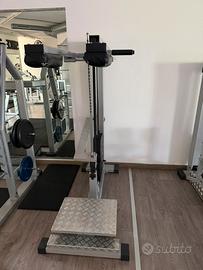 Hack squat /stending calf