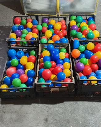 Cassette con palline colorate per giochi / vasca p