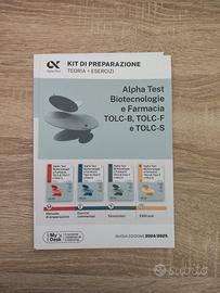 Kit Alpha test biotecnologie e farmacia