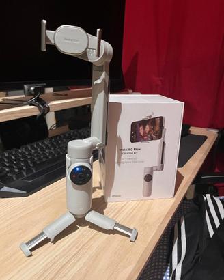 Insta 360 Flow + accessori
