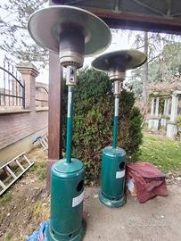 2 funghi riscaldanti da esterno