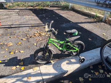 Biciclettina con rotelle