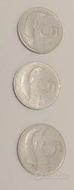 monete da 5 lire
