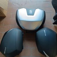 Tris valige completi di porta pacchi per YAMAHA
